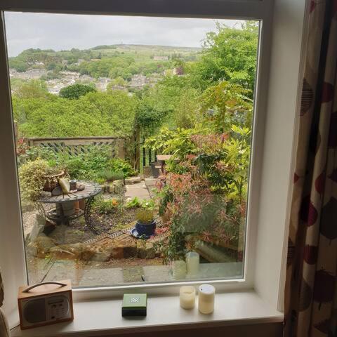 Ferienwohnung The Cabin: Great Views,Garden,Close To Town, Quiet Hebden Bridge Exterior foto